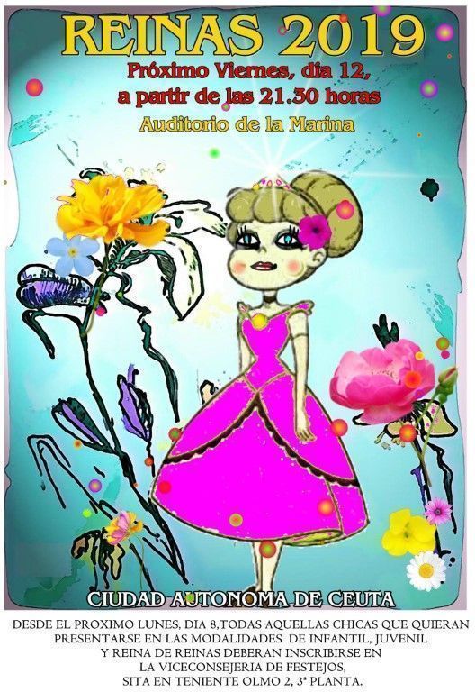 El plazo de inscripción para la elección de las Reinas de las Fiestas Patronales estará abierto hasta el miércoles