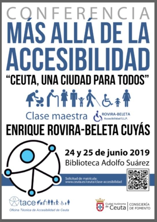 La OTACE organiza una jornada-conferencia sobre accesibilidad y diseño