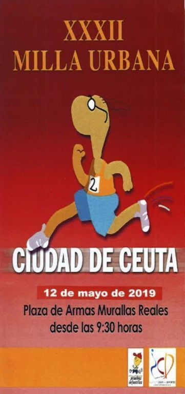 El ICD abre hasta el día 24 un nuevo plazo de  inscripción para la XXXII edición de la Milla Urbana de Ceuta 