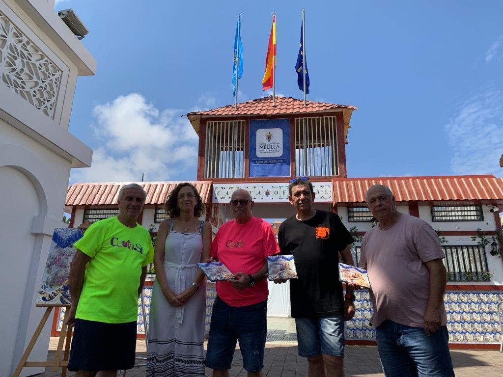 La caseta de Feria de la Casa de Ceuta en Melilla gana el premio al mejor rinconcito de la Feria 2019