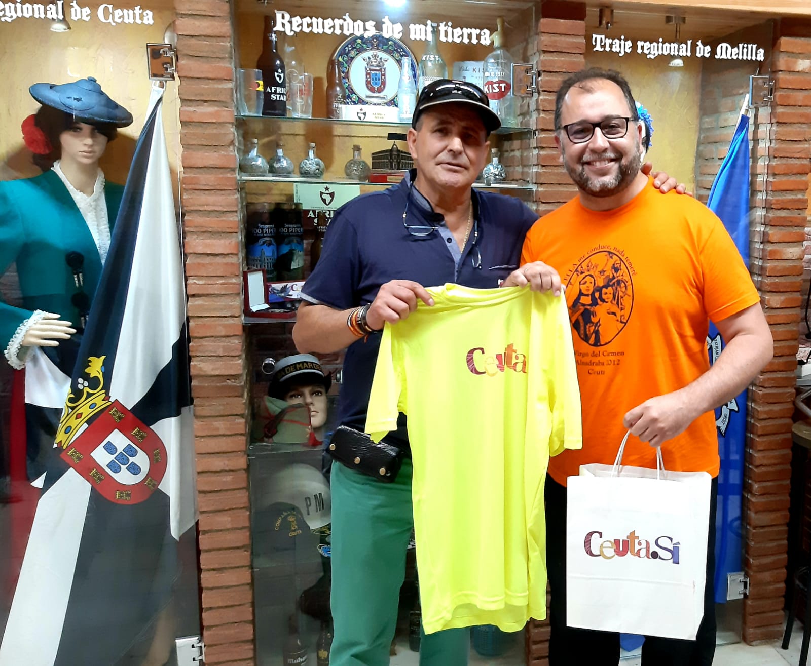 La Casa de Ceuta de Melilla recibe la visita de la Casa de Melilla de Valladolid