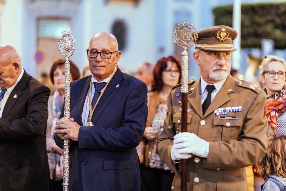 La Casa de Ceuta en Melilla procesionó junto al Cristo Humillado en la tarde del Martes Santo.
