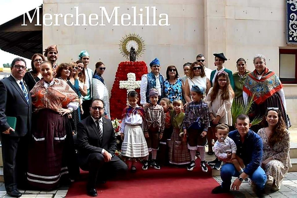 La Casa Regional de Ceuta en Melilla participa en el Día del Pilar