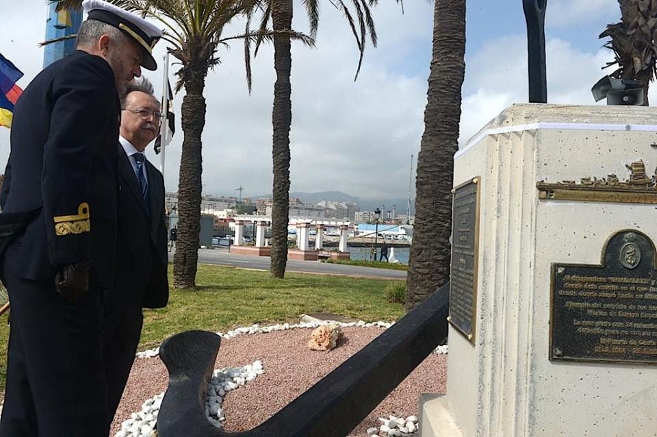 Puerto y Ciudad rinden homenaje a los héroes del Guadalete en el 65 aniversario de la tragedia