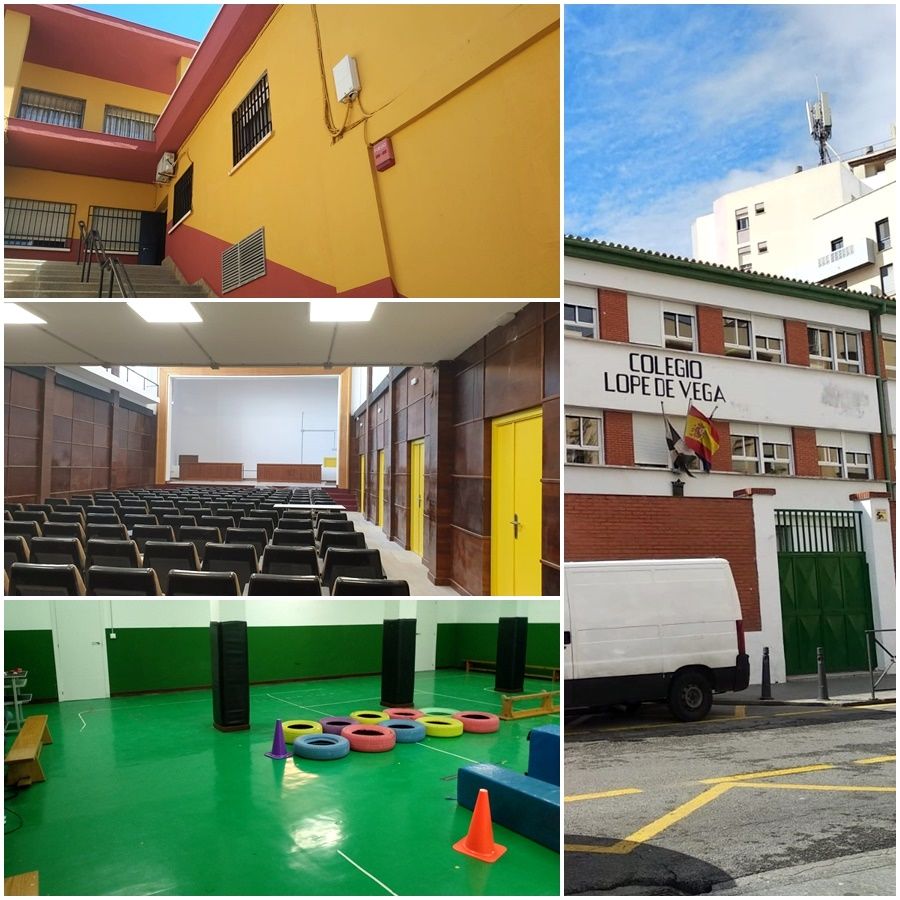 La Ciudad invierte 200.000 euros en actuaciones en varios colegios.