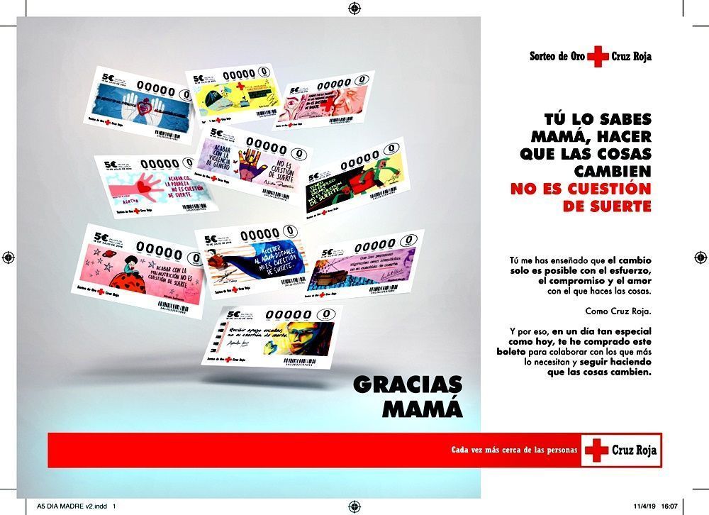 Tarjetas regalo para el Día de la Madre.