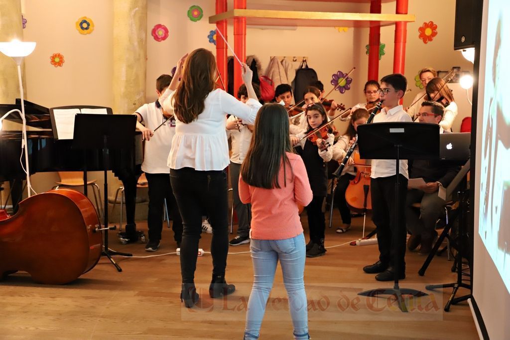 La Sala de Orquesta del Conservatorio Profesional de Ceuta realiza un cuento musical versionado con motivo del Día Internacional de la Mujer