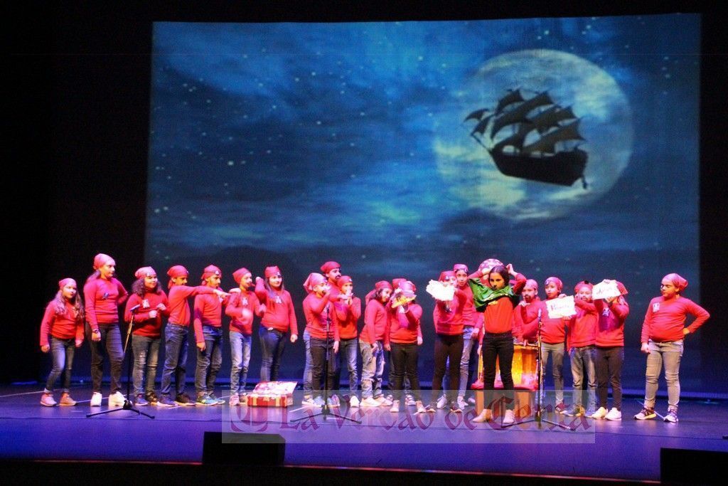 400 alumnos representan los valores del Programa MUS-E en el Revellín.
