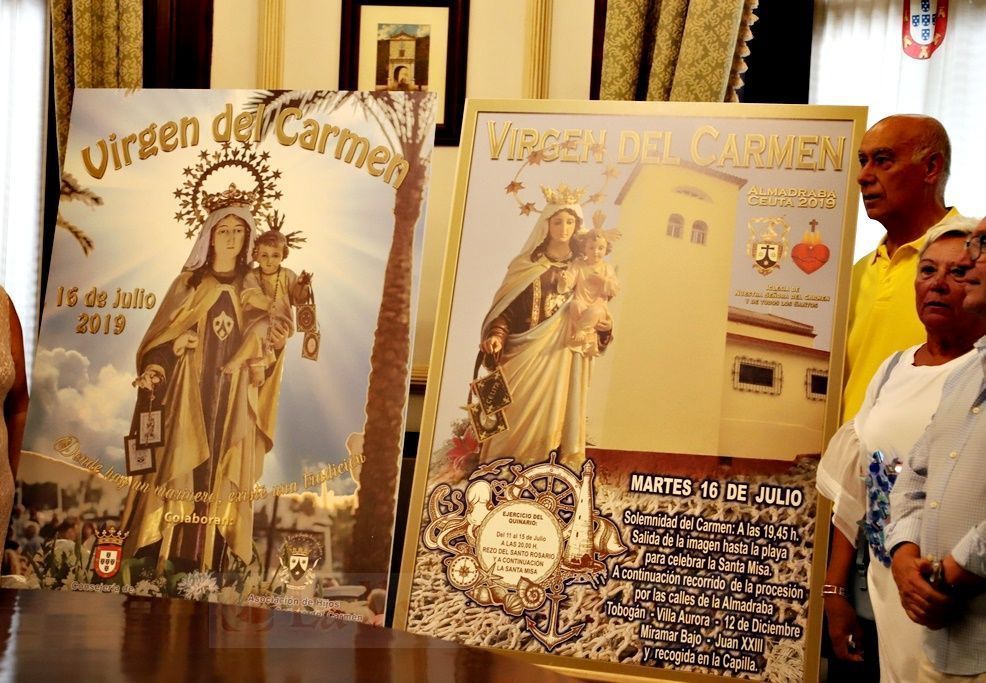 Presentados los carteles de la Virgen del Carmen