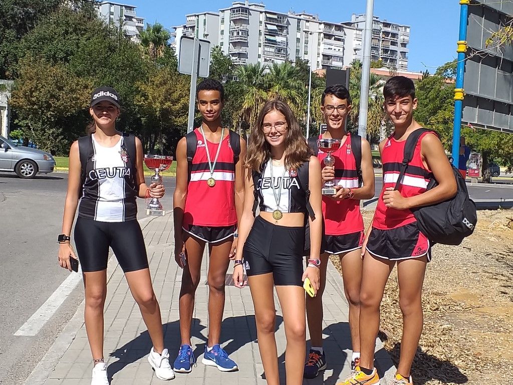 Buen papel de la Escuela de Deportiva de Atletismo de Ceuta en Algeciras