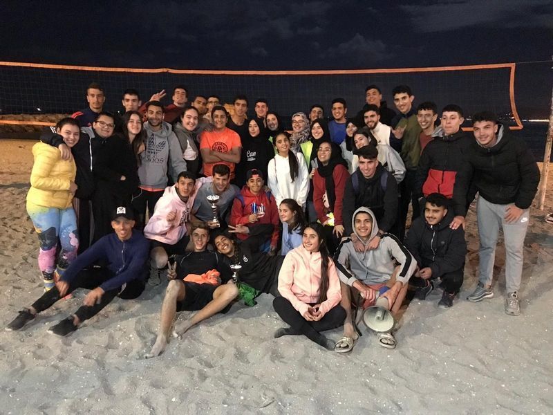 Éxito del 'Torneo de voley-playa' de Juventud en Marcha.