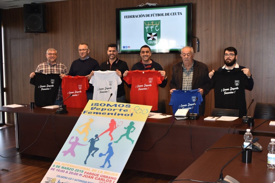 El deporte femenino ceutí se une este viernes en los terrenos de La Marina