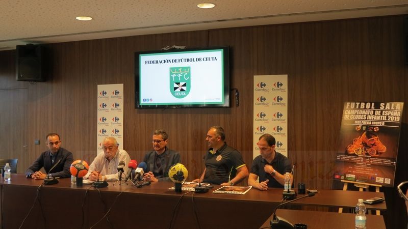 Presentado el sector del Campeonato de España Infantil de Fútbol-sala.