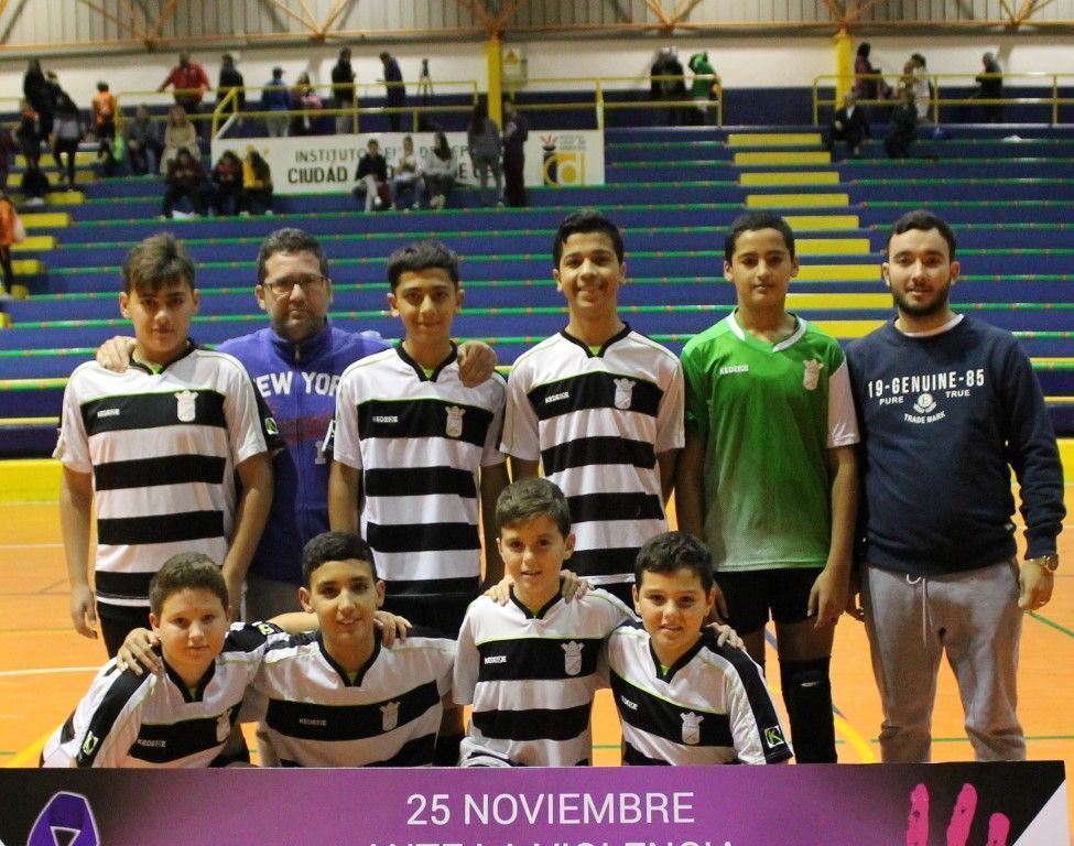 Categoría Infantil fútbol sala: Campeonato título de Liga y Fase de continuación