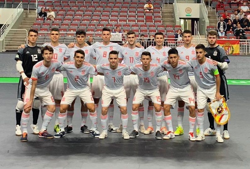 España sub-19 de fútbol-sala juega este jueves las semifinales del Europeo