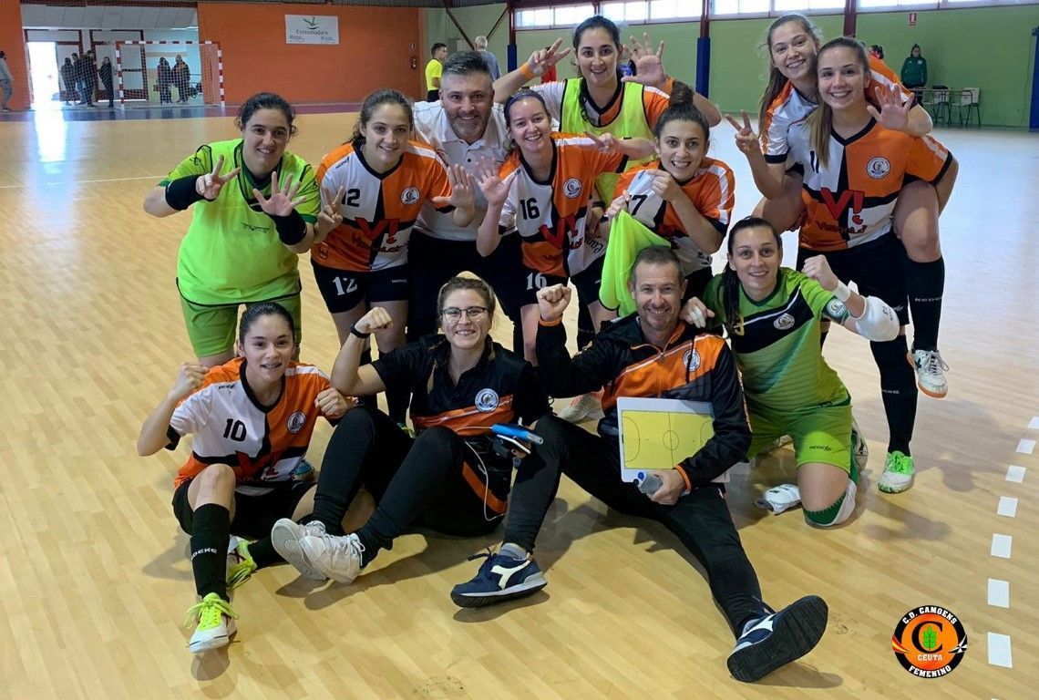 Tercera victoria consecutiva (2-5) del CD Camoens