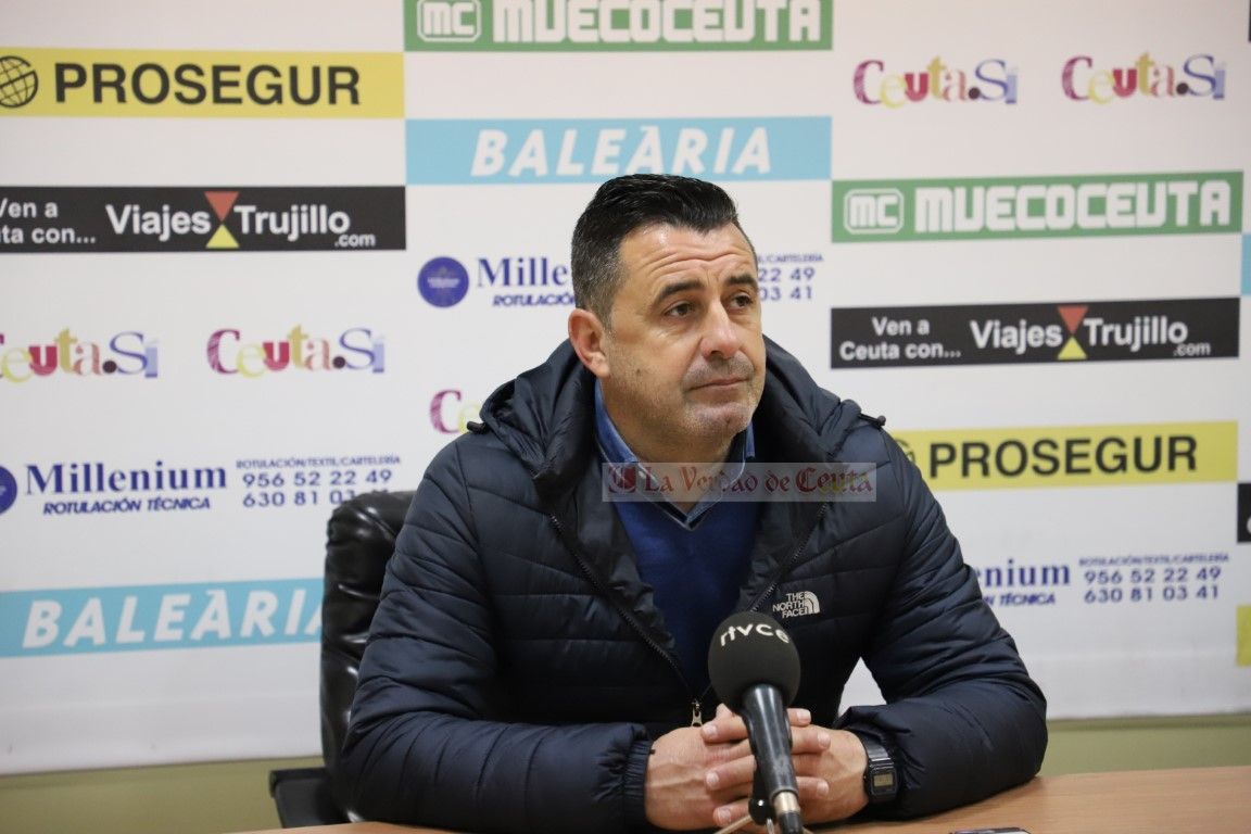 Juan Ramón: “Hemos estado mejor en el segundo tiempo y han llegado los goles”