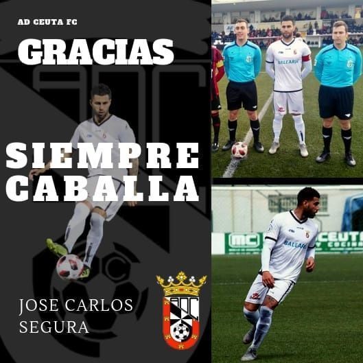 Segura no seguirá en la AD Ceuta tras siete temporadas defendiendo su camiseta. Foto AD Ceuta