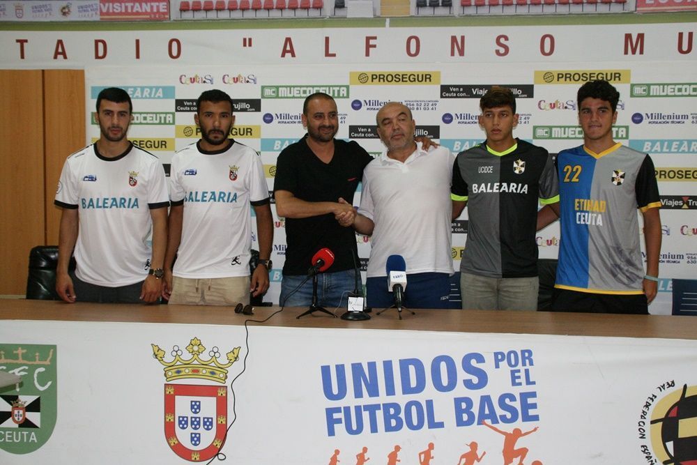 Ceuta y Sporting presentan su acuerdo de filialidad