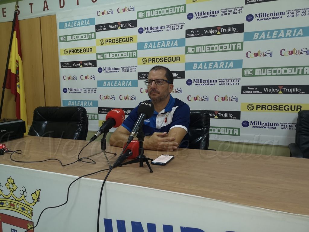José Juan Romero: “El primer tiempo ha sido algo maravilloso”