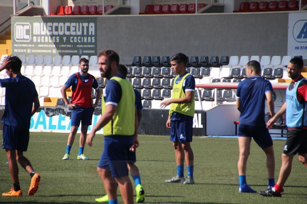 La AD Ceuta juega su primer amistoso frente al CD San Roque