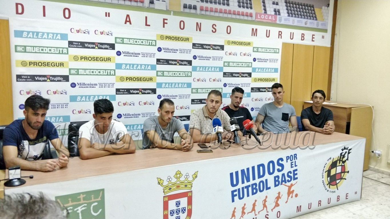 AD Ceuta presentacion fichajes 2