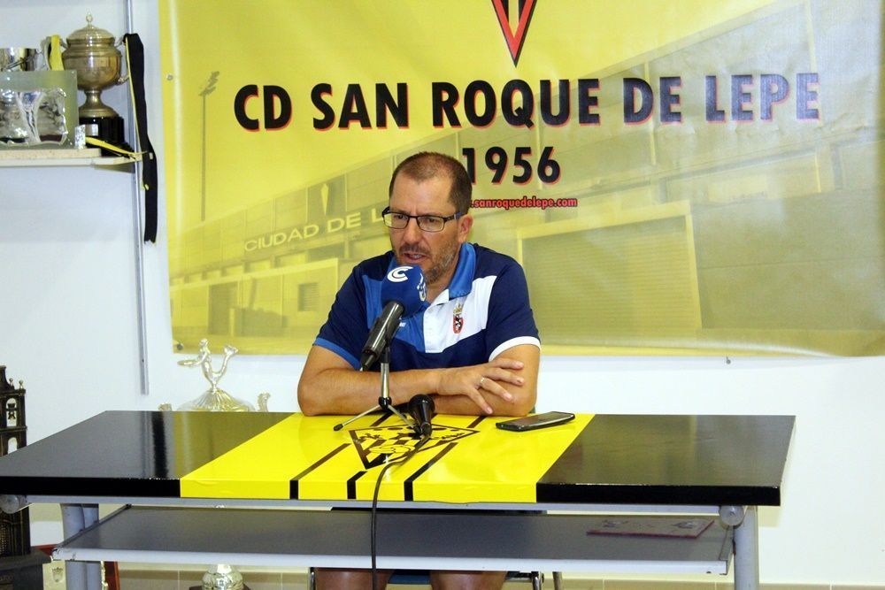 José Juan Romero: “No hemos hecho nada bien” . Foto prensa AD Ceuta