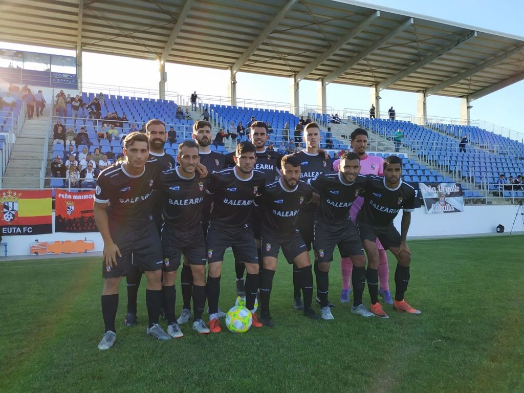 Alineación de la AD Ceuta FC