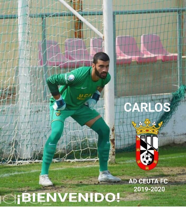 Carlos, portero del Coria, ficha por la AD Ceuta.