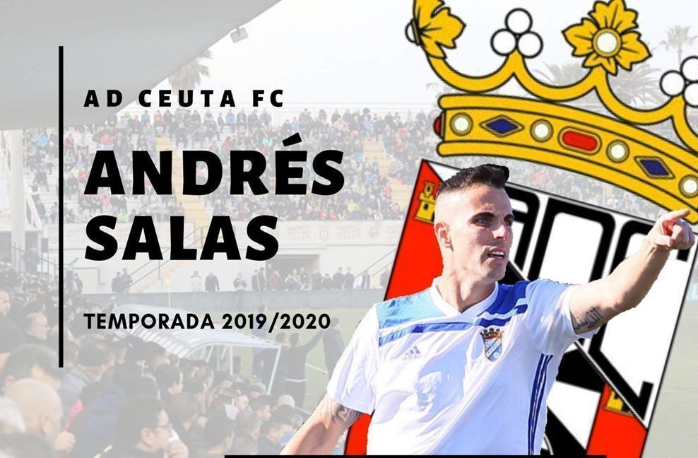 La AD Ceuta ficha a Andrés Salas