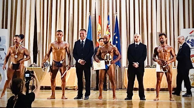 El ceutí Mecky Tahar consigue ganar el Open Natural de Culturismo