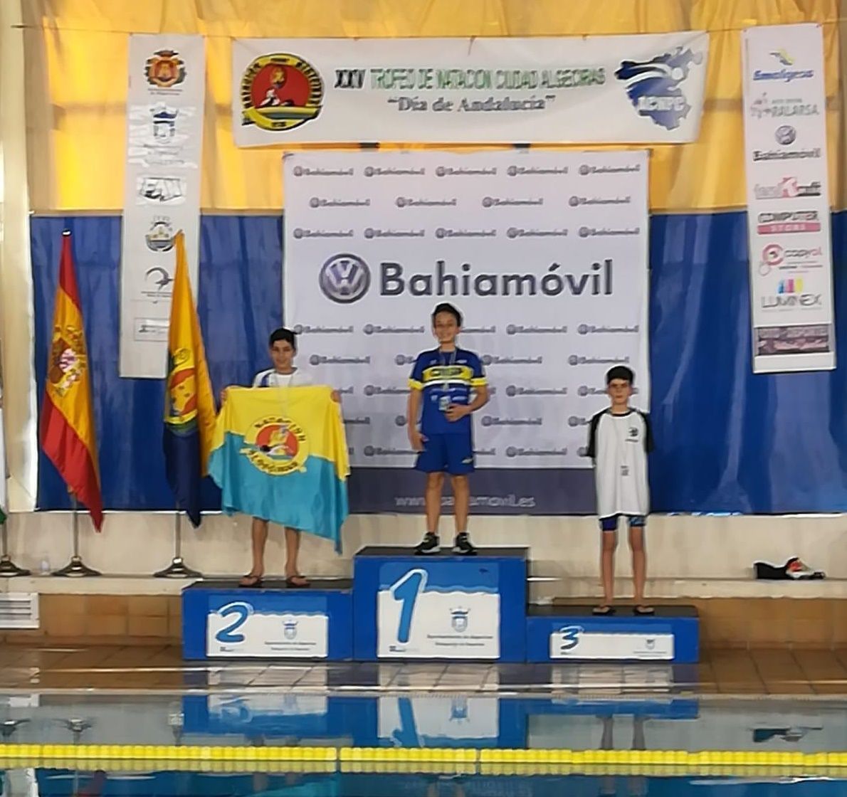Meritoria actuación del Caballa en el ‘Trofeo Ciudad de Algeciras’ de Natación.