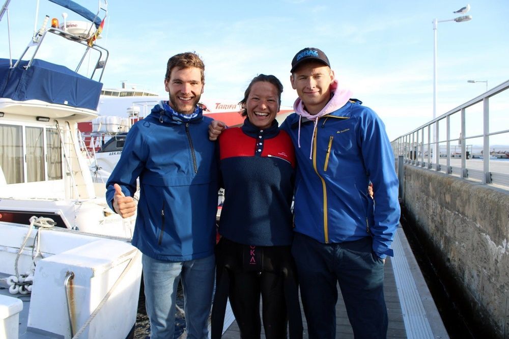 Chloe Leger, Lucas Wilvoet y Matthieu Wilvoet,