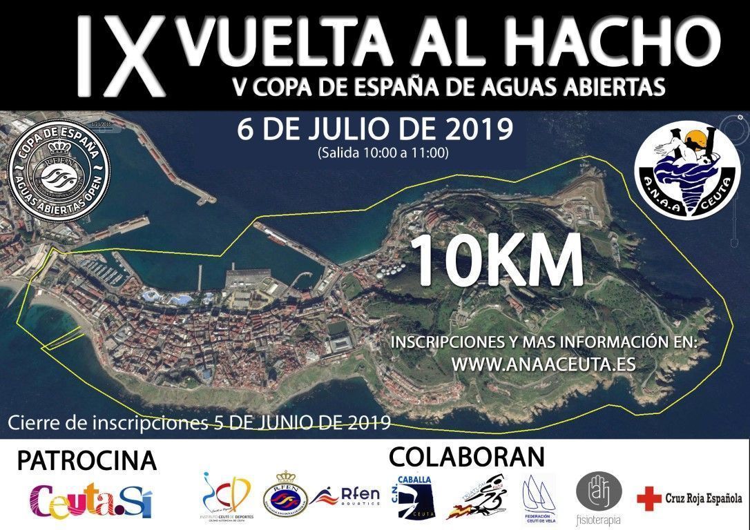 Aguas Abiertas comunica que se han cubierto todas las plazas para la IX Vuelta al Hacho