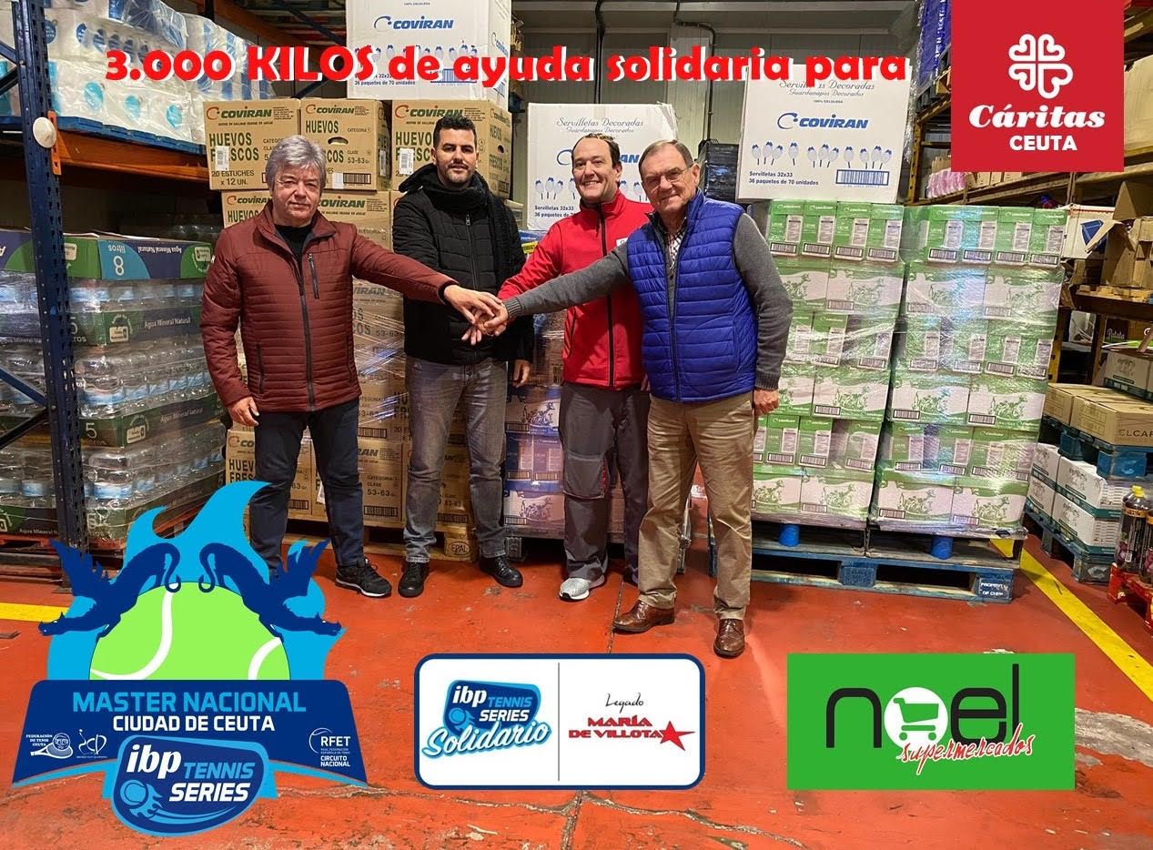 Se entregan 5.000 litros de leche a Cáritas desde el Master Nacional IBP que se celebró en Ceuta