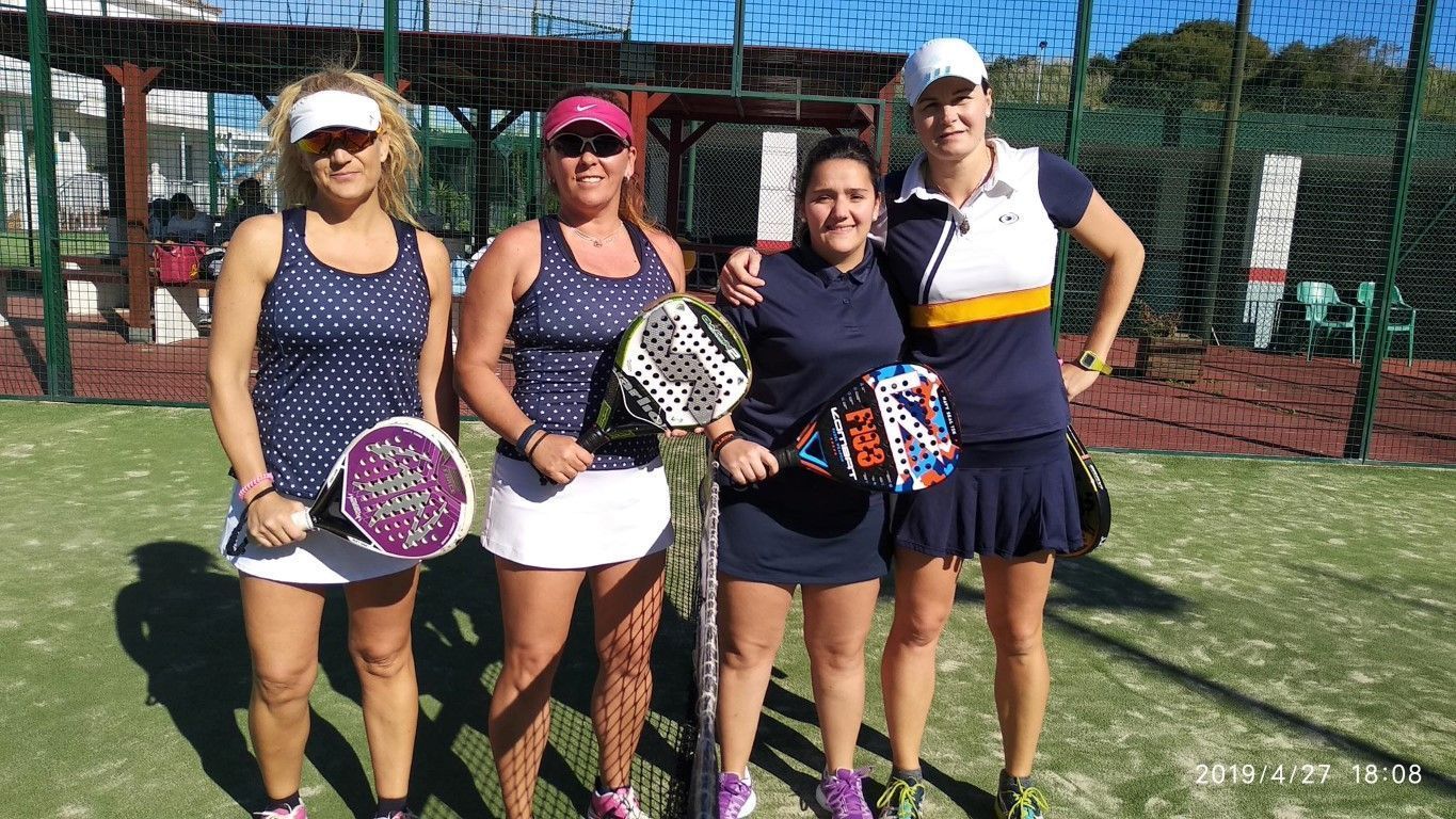 Participantes en la final femenina