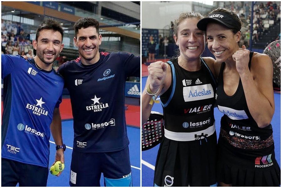 Maxi Sánchez y Sanyo y las Martas vuelven a ganar una prueba del World Padel Tour en Vigo