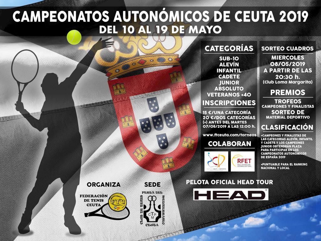 La Federación de Tenis convoca los Campeonatos Autonómicos 2019