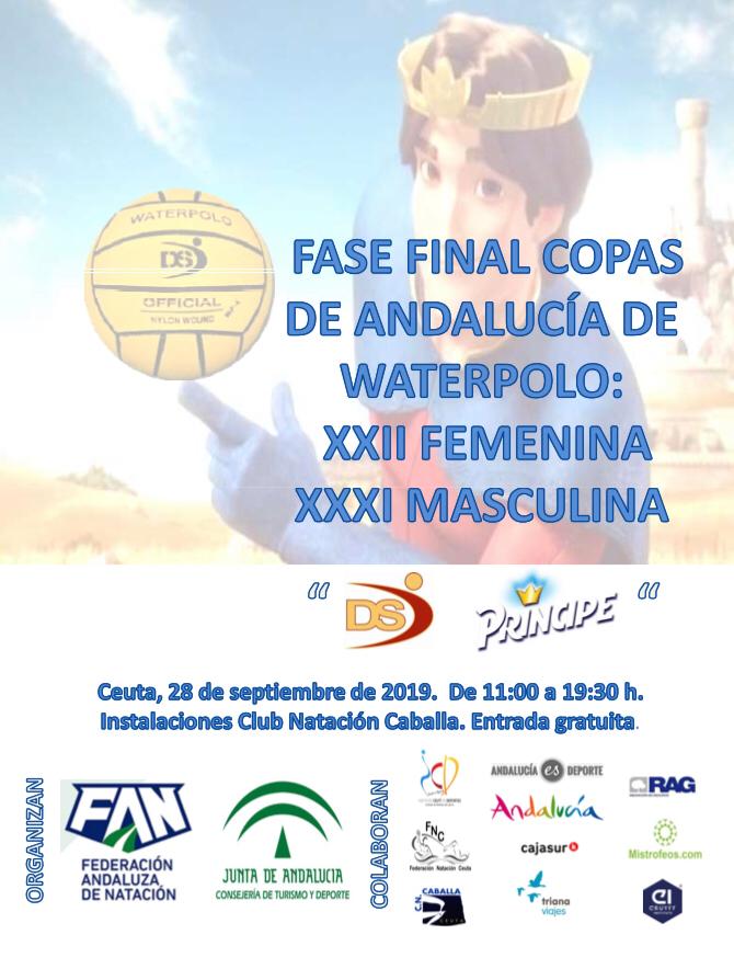 La fase final de la Copa de Andalucía se juega en la piscina del CN Caballa