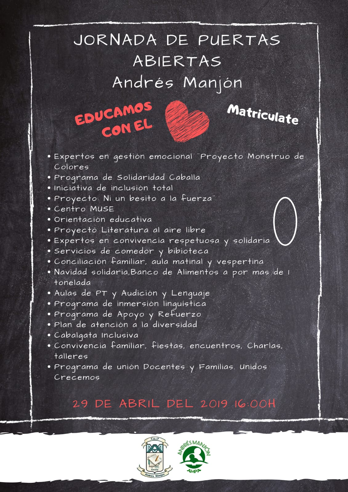 El Andrés Manjón realiza una jornada de puertas abiertas