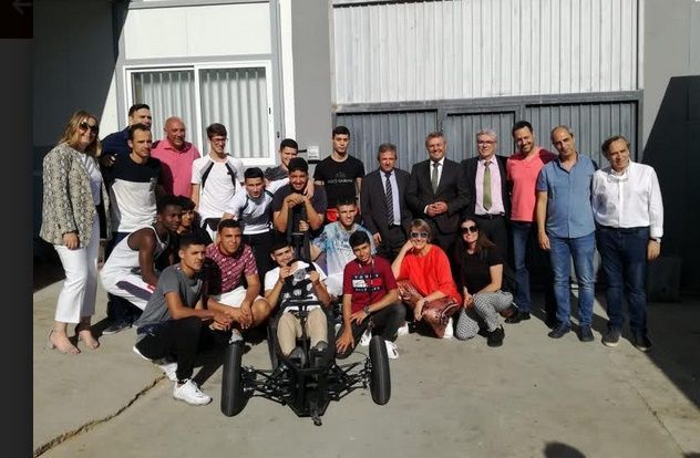 El equipo del Almina compite desde hoy en la carrera Hiperbaric Challenge de FP