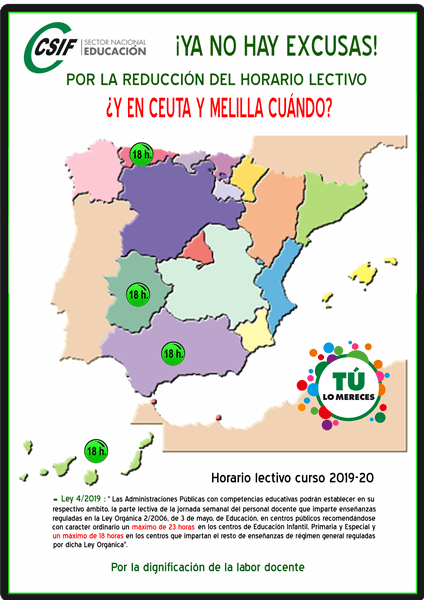 CSIF Educación Ceuta lamenta que el juego político afecte al profesorado ceutí