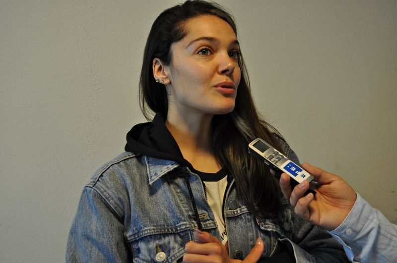 La joven actriz madrileña Ana Rujas.