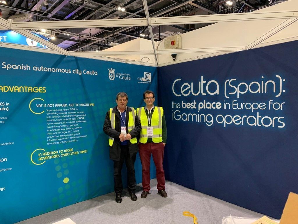 Ceuta explica en Londres sus ventajas fiscales en la mayor feria europea del sector del juego online