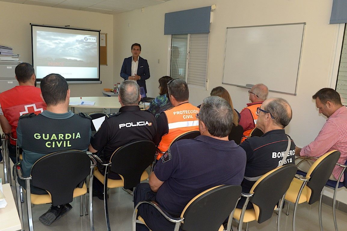 Protección Civil reúne a los integrantes del Plan de Inundaciones de Ceuta