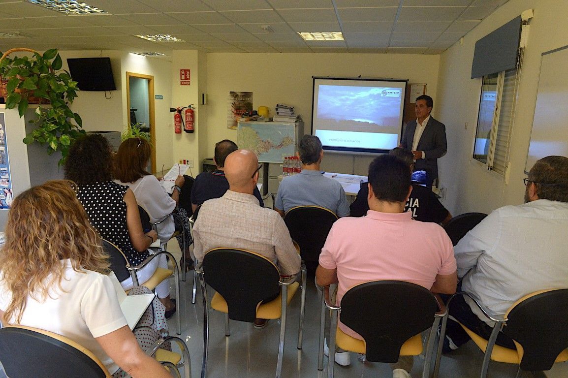 Protección Civil explica el protocolo de actuación del Plan Especial de Inundaciones de Ceuta