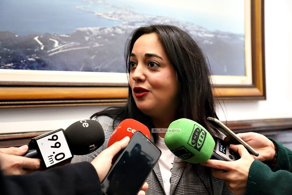 La responsable del área de Fiestas del Gobierno, Rocío Salcedo.