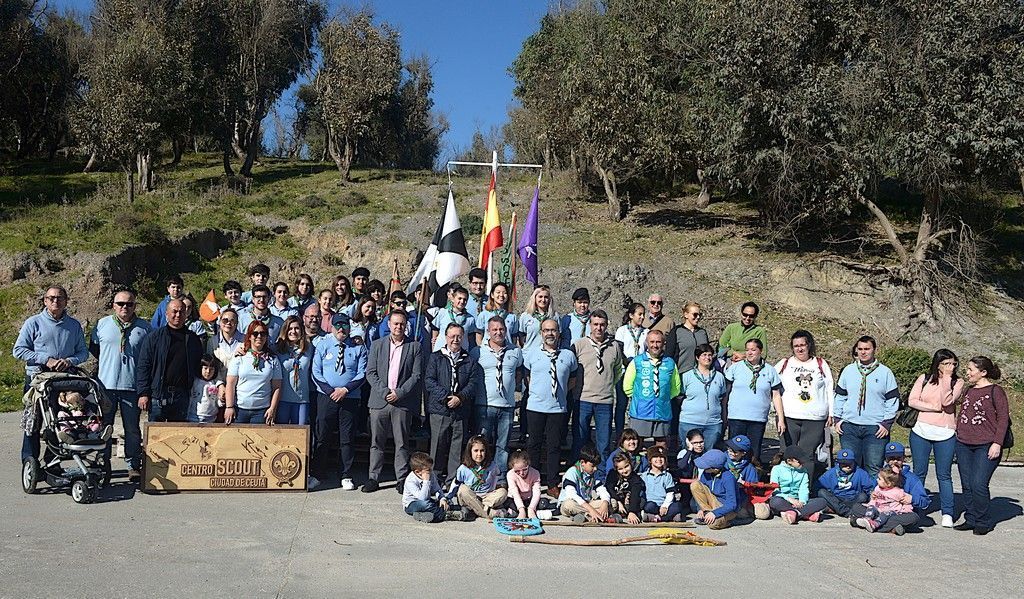 El grupo Scout Omaha 238 de Ceuta participa en el XLVIII Festival de la canción 
