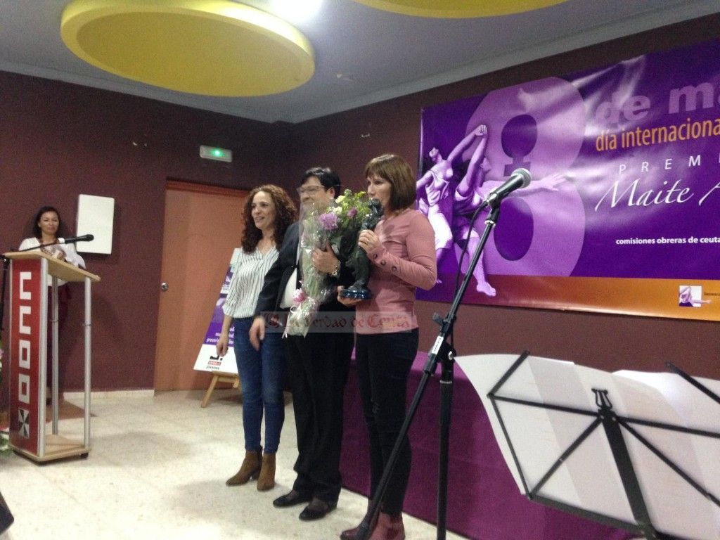 Concha García Garrido galardonada con el XIII Premio Maite Alascio