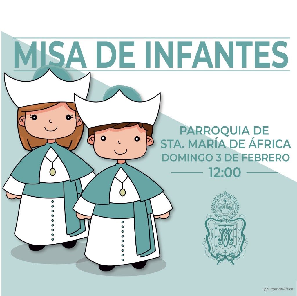 El domingo se celebra una misa en honor de la Corte de Infantes